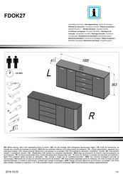 Forte FDOK27 Instrucciones De Montaje