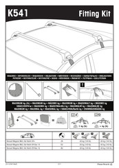 Yakima K541 Manual Del Usuario