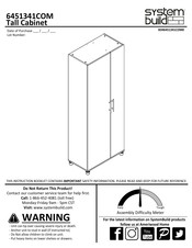 System Build 6451341COM Manual Del Usuario