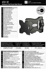 Omnimount 4N1-M Manual De Instrucciones