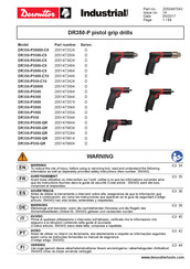 Desoutter DR350-P20000 Instrucciones Originales