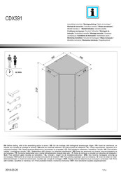 Forte CDXS91 Instrucciones De Montaje