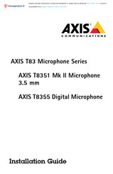 Axis Communications T8351 Manual Del Usuario