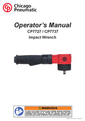 Chicago Pneumatic CP7737 Manual Del Usuario