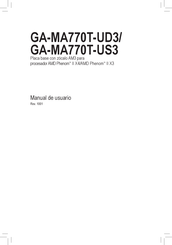 Gigabyte GA-MA770T-UD3 Manual De Usuario