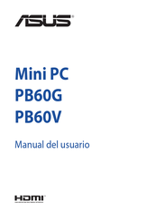 Asus PB60V Manual Del Usuario