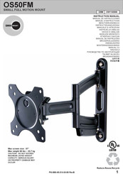 Omnimount OM1100589 Manual De Instrucciones