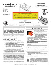 Heat & Glo BE-41C Manual Del Propietário