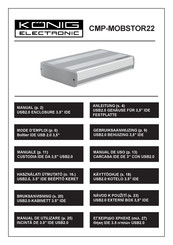 König Electronic CMP-MOBSTOR22 Manual De Uso