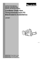 Makita LXCU01 Manual De Instrucciones