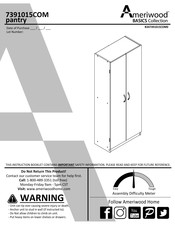 Ameriwood HOME 7391015COM Manual De Instrucciones