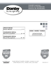 Danby Products DUFM032A3WDB Manual Del Propietário