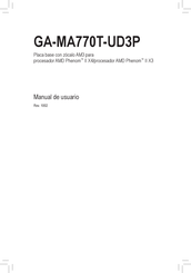 Gigabyte GA-MA770T-UD3P Manual Del Usuario