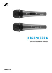 Sennheiser e 835 S Instrucciones De Manejo