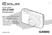 Casio EXILIM EX-Z1200 Manual De Usuario