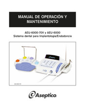 Aseptico AEU-6000-70V Manual De Operación Y Mantenimiento