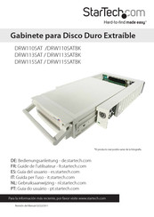 StarTech DRW115SAT Guia Del Usuario