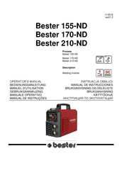 Lincoln Electric Bester 155-ND Manual De Instrucciones