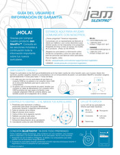 Jam SILENTPRO HX-HP425 Guía Del Usuario E Información De Garantía