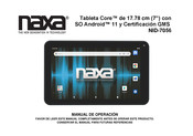 Naxa NID-70 Manual De Operación