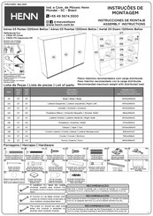 HENN Belize C500-170 Instrucciones De Montaje