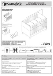 Completa Móveis LE001 Instrucciones De Montaje