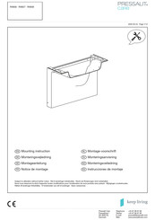 Pressalit Care R4806 Instrucciones De Montaje