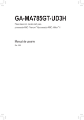 Gigabyte GA-MA785GT-UD3H Manual De Usuario