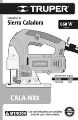 Truper CALA-NX5 Instructivo