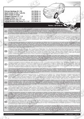 ECS Electronics OP-078-B1 Instrucciones De Montaje