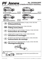 PF Jones 29500628PF Instrucciones De Montaje