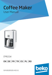 Beko CFM6151W Manual Del Usuario