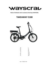 Wayscral TAKEAWAY E100 Manual De Instrucciones