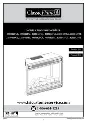 Twin-Star International ClassicFlame 23II042FSL Instrucciones De Montaje