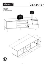 finori CBA54/137 Instrucciones De Montaje