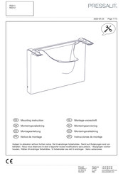 Pressalit R2012 Instrucciones De Montaje