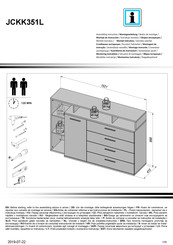 Forte JCKK351L Instrucciones De Montaje