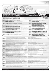 ECS Electronics PE-050-D1 Instrucciones De Montaje