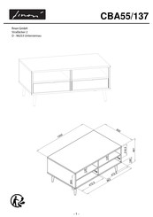 finori CBA55/137 Instrucciones De Montaje