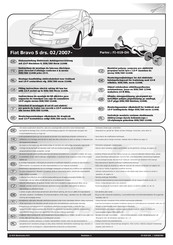 ECS Electronics FI-019-DH Instrucciones De Montaje