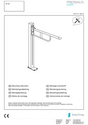 Pressalit Care R1161 Instrucciones De Montaje