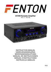 Fenton AV440 Manual De Instrucciones