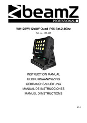 Beamz professional WH128WI Manual De Instrucciones