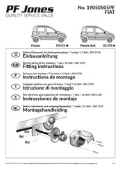 Pf Jones 19050505PF Instrucciones De Montaje