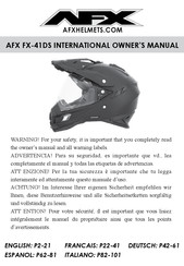 AFX FX-41DS El Manual Del Propietario