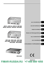 Fimar FRY1/LC Uso Y Mantenimiento