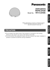 Panasonic WV-CS4SE Manual De Instrucciones