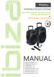 Ibiza sound PORT12UHF-MKII Manual De Uso