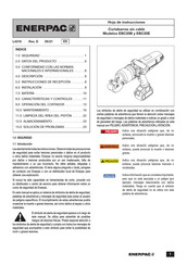 Enerpac EBC20B Hoja De Instrucciones