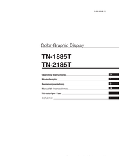 Sony TN-2185T Manual De Instrucciones